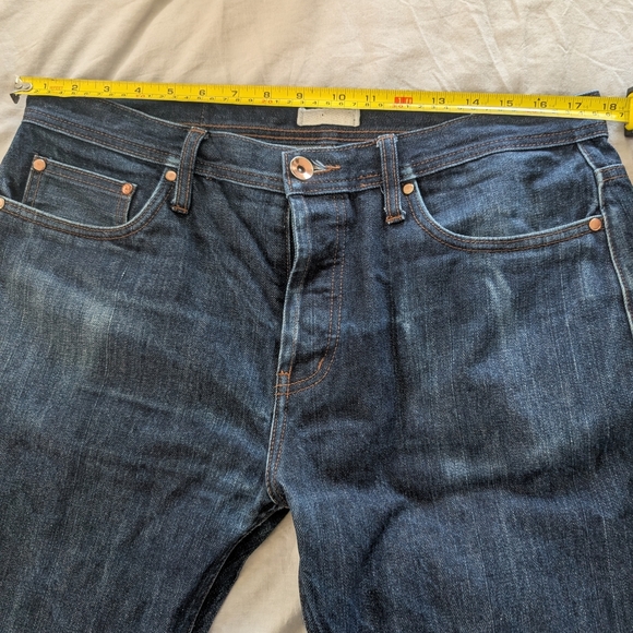 The Unbranded UB201 Tapered Fit - 14.5oz Indigo Selvedge Denim Size 36 Raw Denim - Picture 13 of 15
